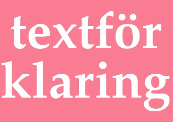 Synonym textförklaring