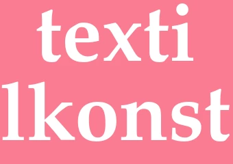 Synonym textilkonst