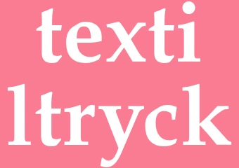 Synonym textiltryck