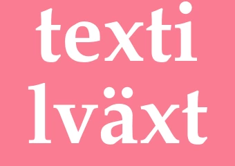 Synonym textilväxt