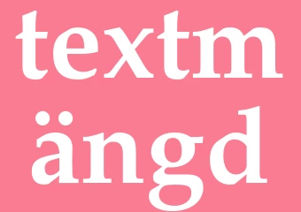 Synonym textmängd