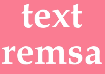Synonym textremsa