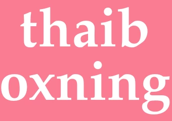 Synonym thaiboxning