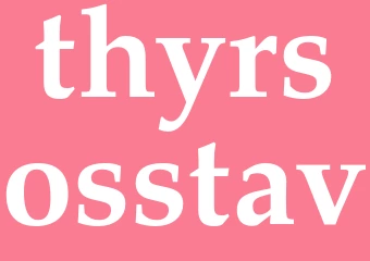 Synonym thyrsosstav