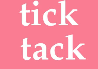 Synonym tick-tack