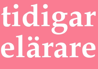 Synonym tidigarelärare