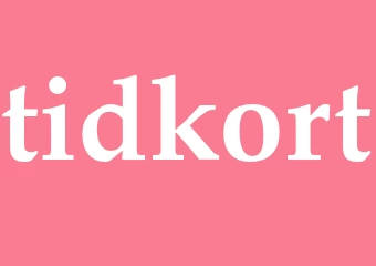 Synonym tidkort