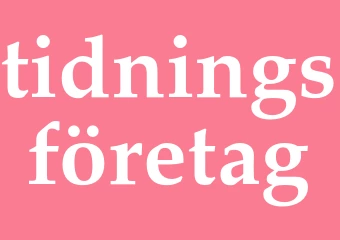 Synonym tidningsföretag