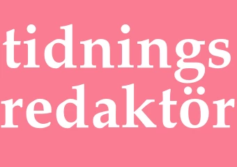 Synonym tidningsredaktör