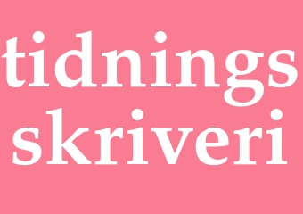 Synonym tidningsskriveri