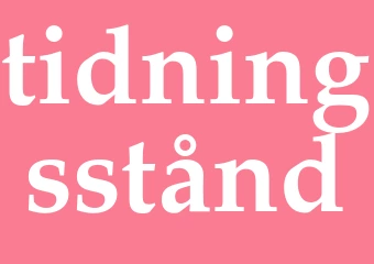 Synonym tidningsstånd
