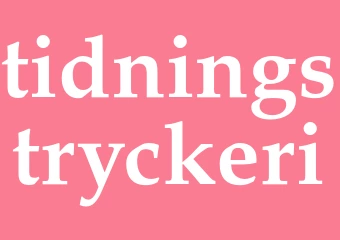 Synonym tidningstryckeri