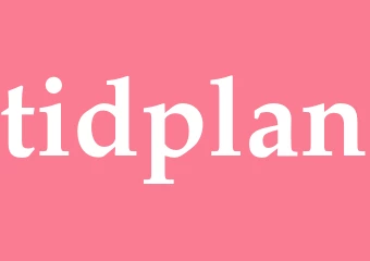 Synonym tidplan