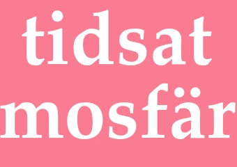 Synonym tidsatmosfär
