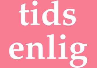 Synonym tidsenlig