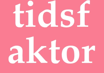 Synonym tidsfaktor