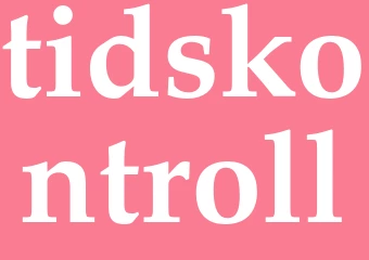 Synonym tidskontroll