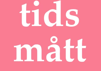 Synonym tidsmått