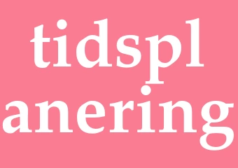 Synonym tidsplanering