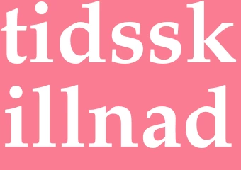 Synonym tidsskillnad