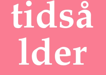Synonym tidsålder
