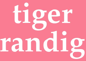 Synonym tigerrandig