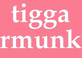 Synonym tiggarmunk