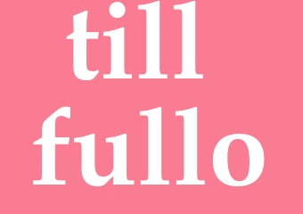 Synonym till fullo