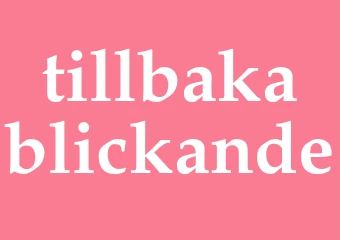 Synonym tillbakablickande