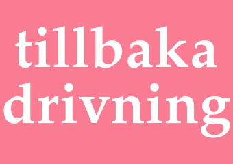 Synonym tillbakadrivning