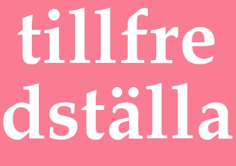 Synonym tillfredställa