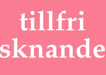 Synonym tillfrisknande