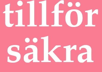 Synonym tillförsäkra
