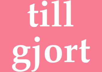 Synonym tillgjort