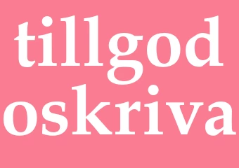 Synonym tillgodoskriva
