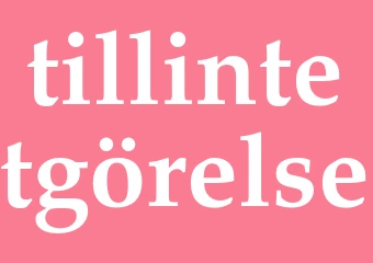 Synonym tillintetgörelse