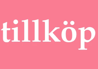 Synonym tillköp