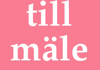 Synonym tillmäle