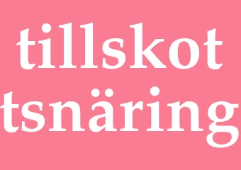 Synonym tillskottsnäring