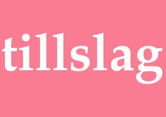 Synonym tillslag