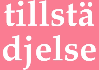 Synonym tillstädjelse