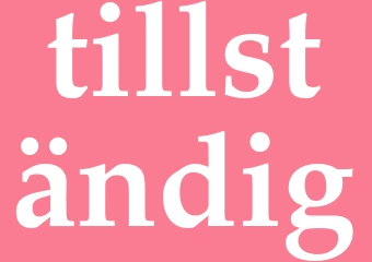 Synonym tillständig