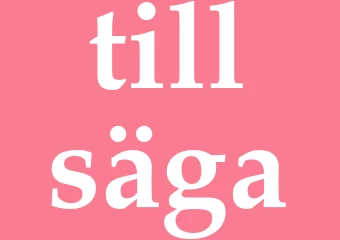 Synonym tillsäga