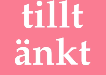 Synonym tilltänkt