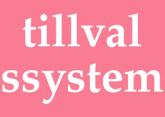 Synonym tillvalssystem