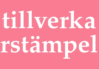 Synonym tillverkarstämpel