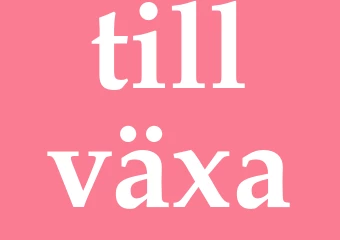 Synonym tillväxa