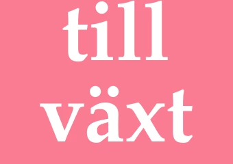 Synonym tillväxt