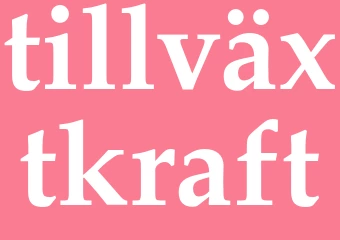 Synonym tillväxtkraft