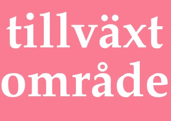 Synonym tillväxtområde